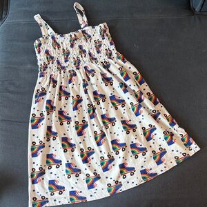 EUC Hanna Andersson Multicolor Roller Skate Dress